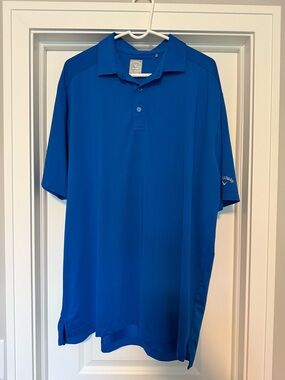 Callaway Men’s Bright Blue Golf Polo